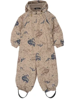 Schneeanzug in Beige