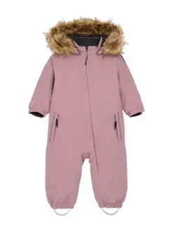 Schneeanzug in Rosa