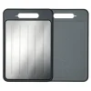 Schneide- & Auftaubrett in Grau/ Silber - (L)36,5 x (B)25 cm