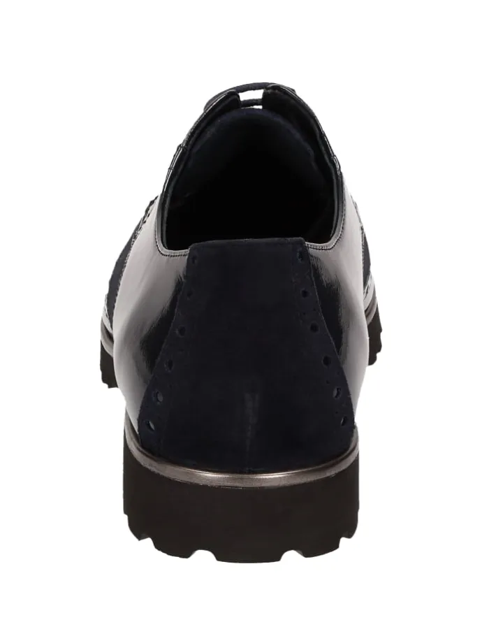 Schnürschuh Meredith-703-H in dunkelblau