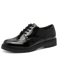 Schnürschuhe in Schwarz