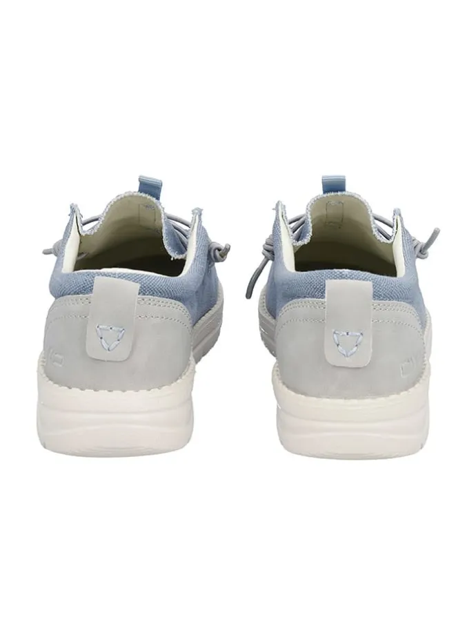Schnürschuhe "Joy" in Hellblau