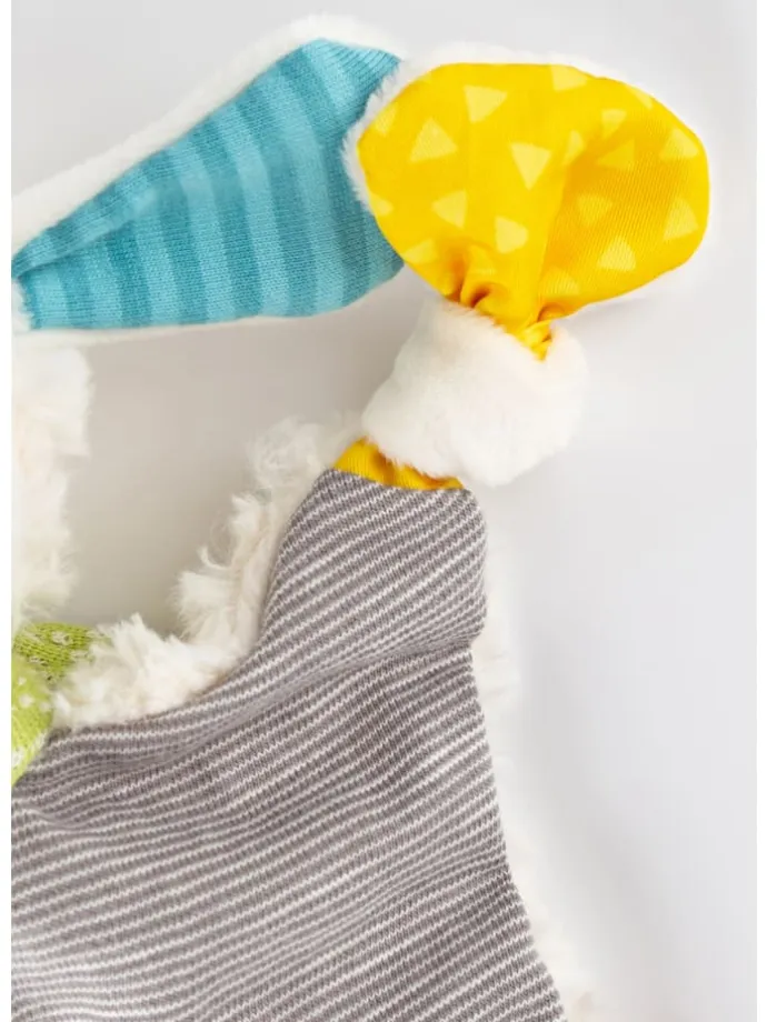 Schnuffeltuch Characters in grau