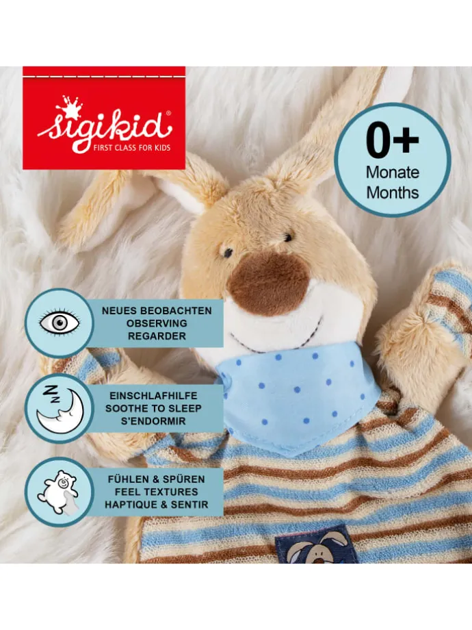 Schnuffeltuch Characters in beige