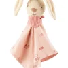 Schnuffeltuch sigibaby in Rosa/Beige