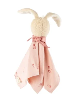 Schnuffeltuch sigibaby in Rosa/Beige