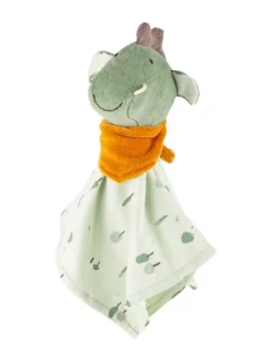 Schnuffeltuch sigibaby in Hellgrün/Grün
