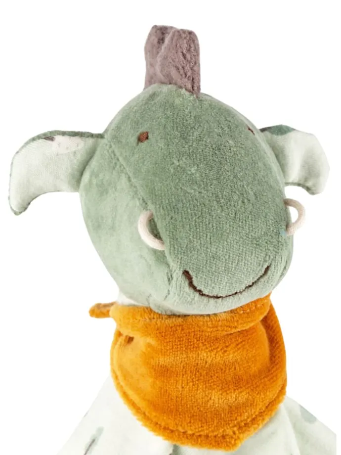 Schnuffeltuch sigibaby in Hellgrün/Grün