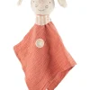 Schnuffeltuch Trösterchen Hase Baby Geschenk in orange