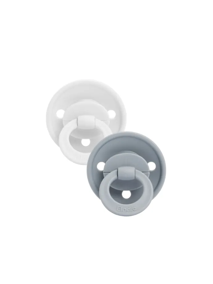 Schnuller 2er-Set Binkie Neugeborene Naturkautschuk - Sunrise Blue - 0-6 Monate