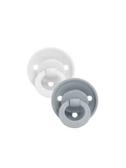 Schnuller 2er-Set Binkie Neugeborene Silikon - Sunrise Blue - 0-6 Monate