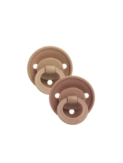 Schnuller 2er-Set Silikon - Soft Terracotta - ab 3 Monate