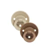Schnuller 2er-Set Silikon - Pure Khaki - ab 3 Monate