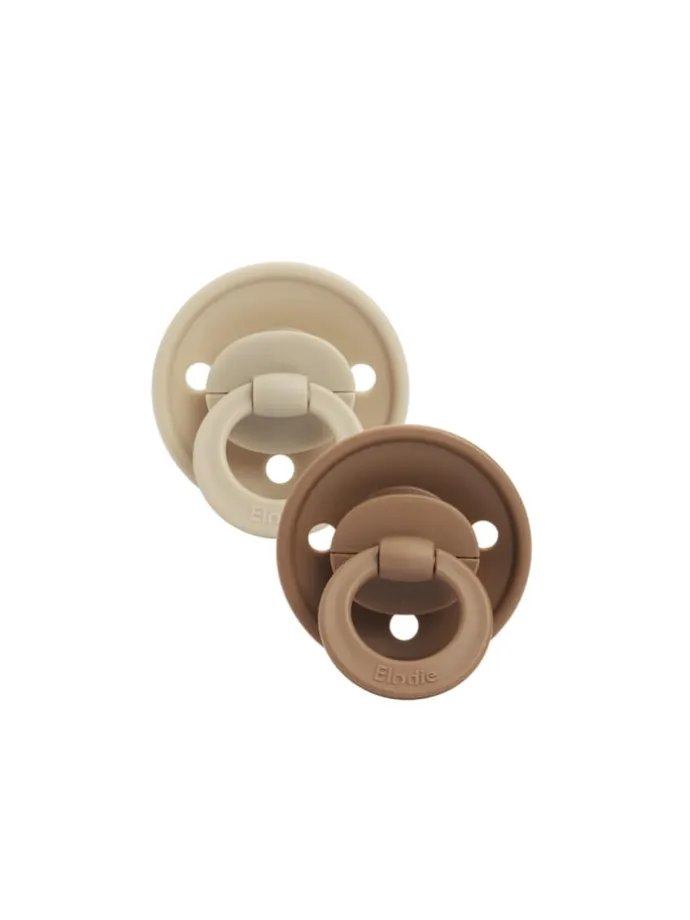 Schnuller 2er-Set Silikon - Pure Khaki - ab 3 Monate