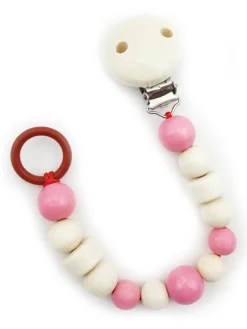 Schnullerkette in Soft/Rosa