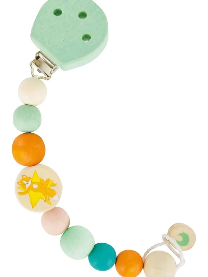 Schnullerkette "Lex" in Bunt - (L)25 cm