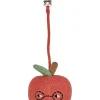 Schnullerkette "Yummy Apple" in Rot
