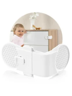 Schrank- und Schubladensicherung in Weiß ab 0 Monate