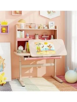 Schreibtisch Kinder in Rosa