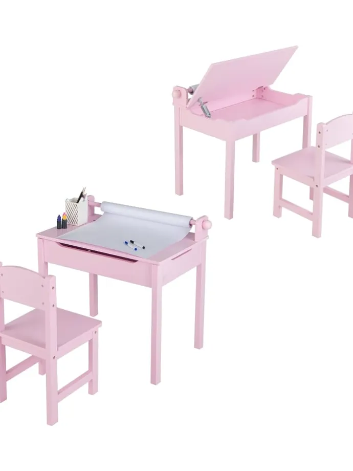 Schreibtisch Set ab 3 Jahren in Rosa