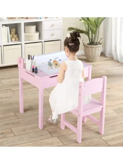 Schreibtisch Set ab 3 Jahren in Rosa
