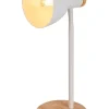 Schreibtischleuchte in Weiß - (H)36,5 x Ø 14 cm