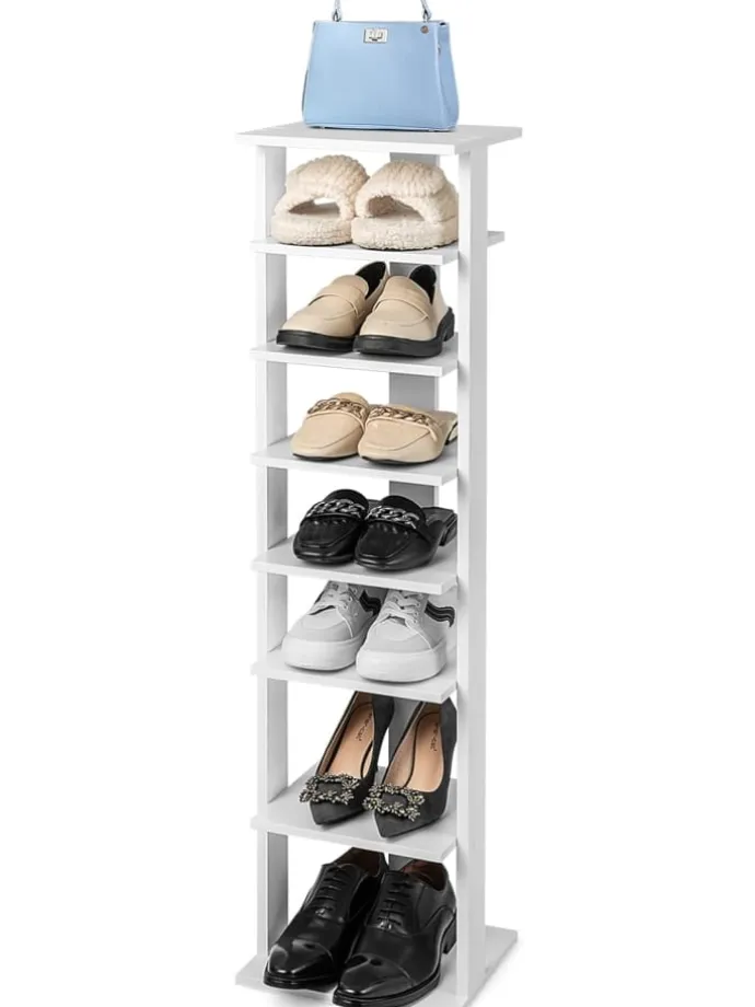 Schuhregal in Weiß