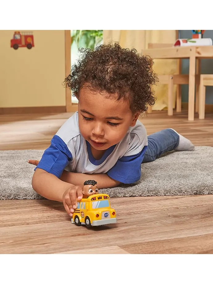 Schulbus "Tut Tut Baby Flitzer - CoComelon" in Gelb - ab 18 Monaten