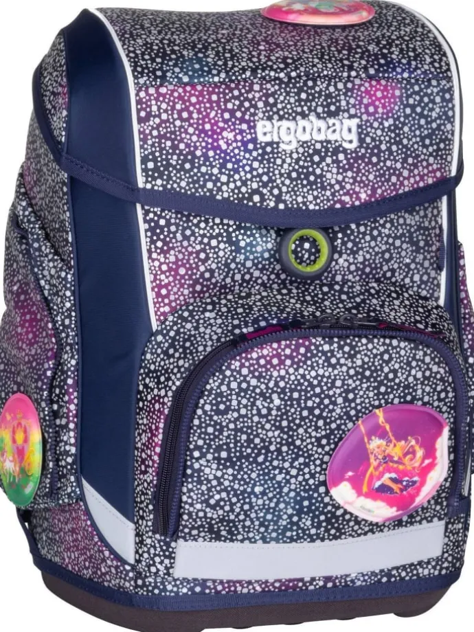 Schulranzen cubo Set GLOW in Bärlaxy