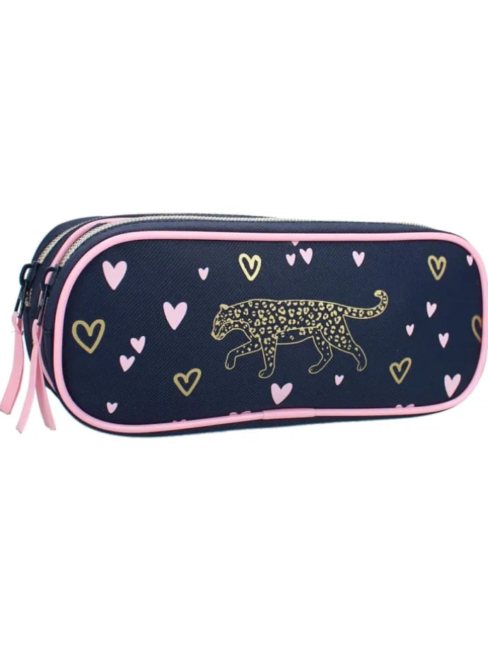 Schulrucksack & Federmäppchen Milky Kiss 34 Liter in Heart Of Gold