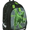 Schulrucksack "Jurassic World" in Schwarz/ Grün - (B)31 x (H)43 x (T)19 cm