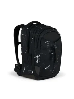 Schulrucksack-Set MATCH Ninja Matrix in Schwarz 3-teilig