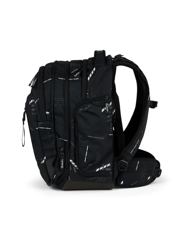 Schulrucksack-Set MATCH Ninja Matrix in Schwarz 3-teilig