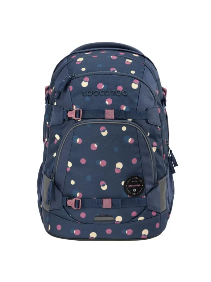 Schulrucksack-Set MATE, Mäppchen, Turnbeutel Gel in Bubble Dreams