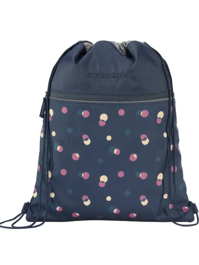 Schulrucksack-Set MATE, Mäppchen, Turnbeutel Gel in Bubble Dreams