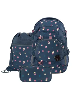Schulrucksack-Set MATE, Mäppchen Turnbeutel in Bubble Dreams