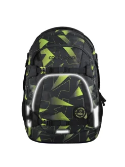 Schulrucksack-Set MATE und Mäppchen in Schwarz