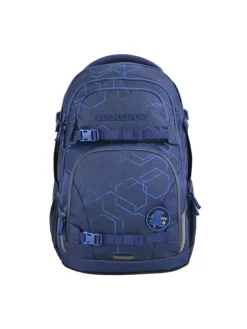 Schulrucksack-Set PORTER, Mäppchen   Geldbörse in Blue Motion