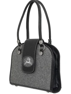 Schultertasche 208-4169 in schwarz