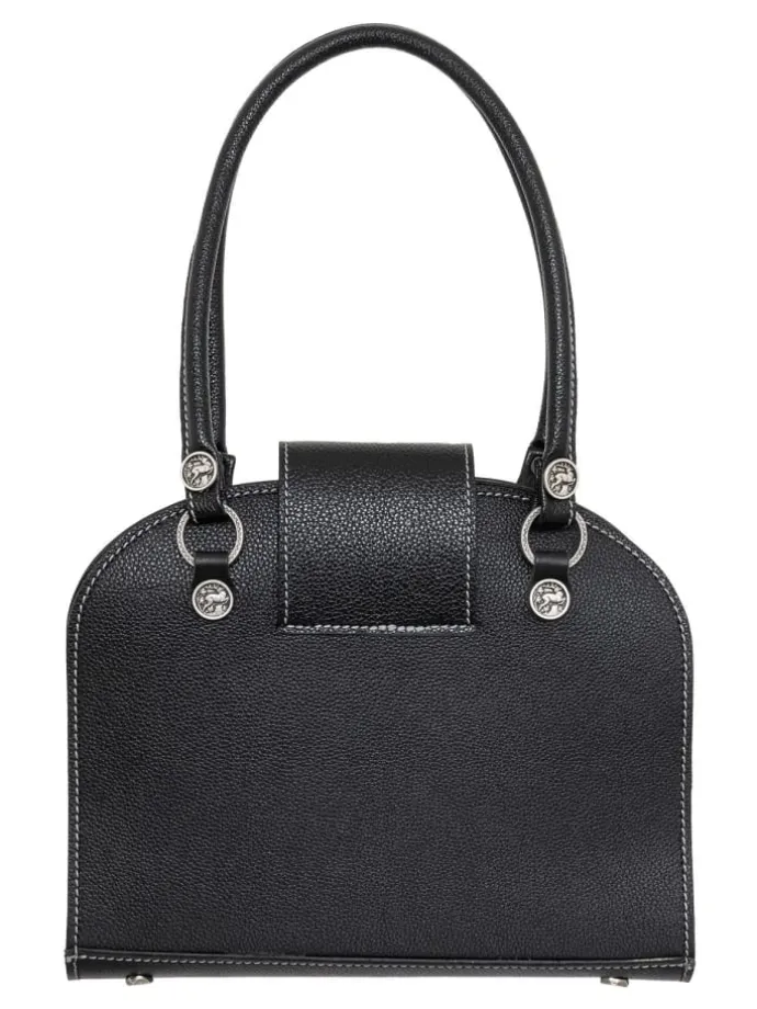 Schultertasche 208-4169 in schwarz