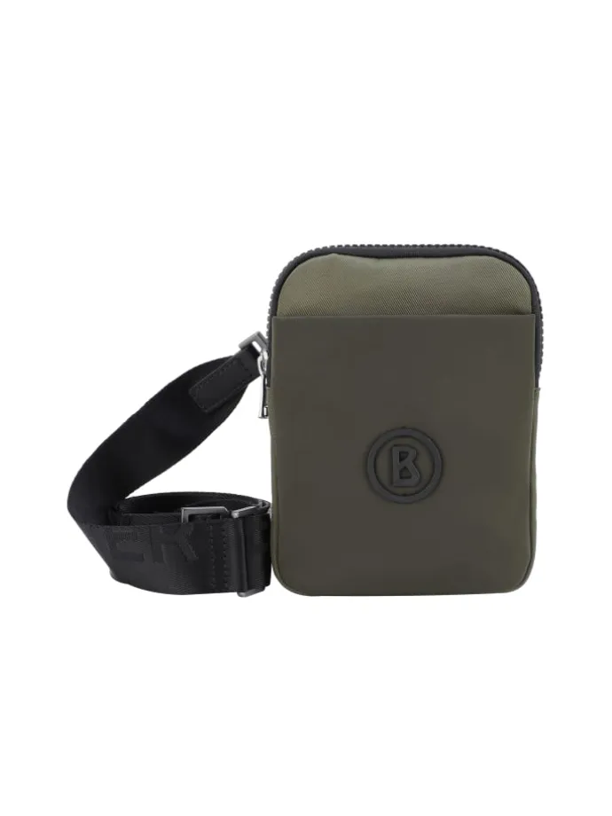 Schultertasche 'Arolla Jacob in Olive Night 14,00 x 19,00 x 2,50 cm'
