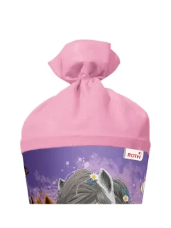 Schultüte groß Blumenpferde 70 cm in Lila