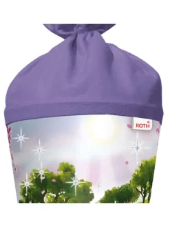 Schultüte groß Einhorn mit Fohlen 70 cm, Glitter in Lila