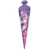 Schultüte groß Einhornportrait 70 cm, Glitter in Rosa