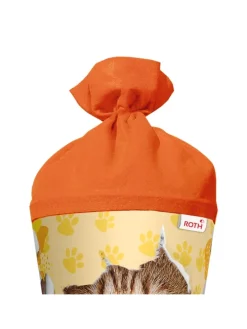 Schultüte groß Katzenparty 70 cm in Orange