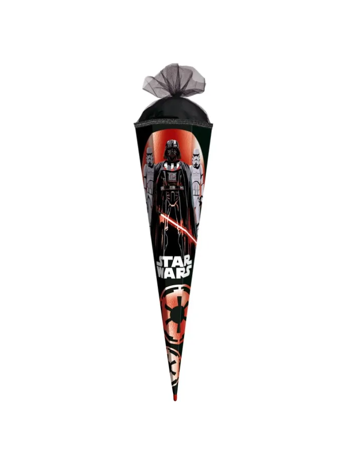 Schultüte groß Star Wars 85 cm, Glanzfolie in Schwarz
