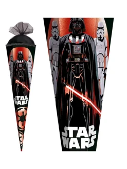 Schultüte groß Star Wars 85 cm, Glanzfolie in Schwarz