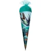 Schultüte klein Dino Mosasaurus 50 cm in Grün