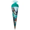 Schultüte klein Dino Mosasaurus 22 cm in Grün