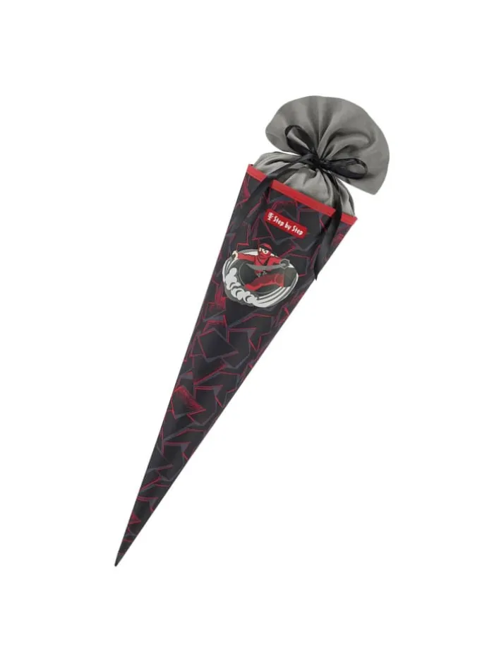 Schultüte, mit eingenähtem Bändchen in Ninja Yuma